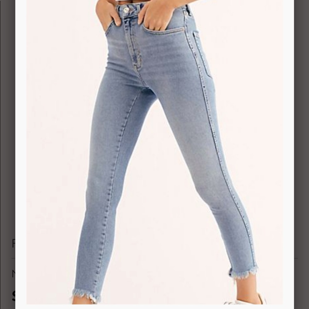 💠FREE PEOPLE HIGH RISE JEAN